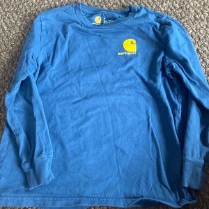 Boys size 7 long sleeve carhartt shirt